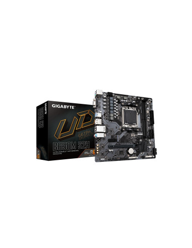 GIGABYTE B650M S2H Placa base - AMD Ryzen serie 9000, VRM de 5+2+2