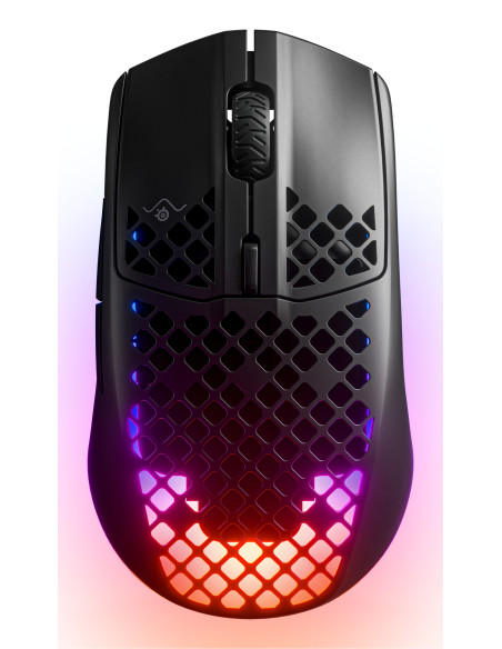 Steelseries Aerox 3 Wireless ratón Juego mano derecha RF Wireless + Bluetooth Óptico 18000 DPI