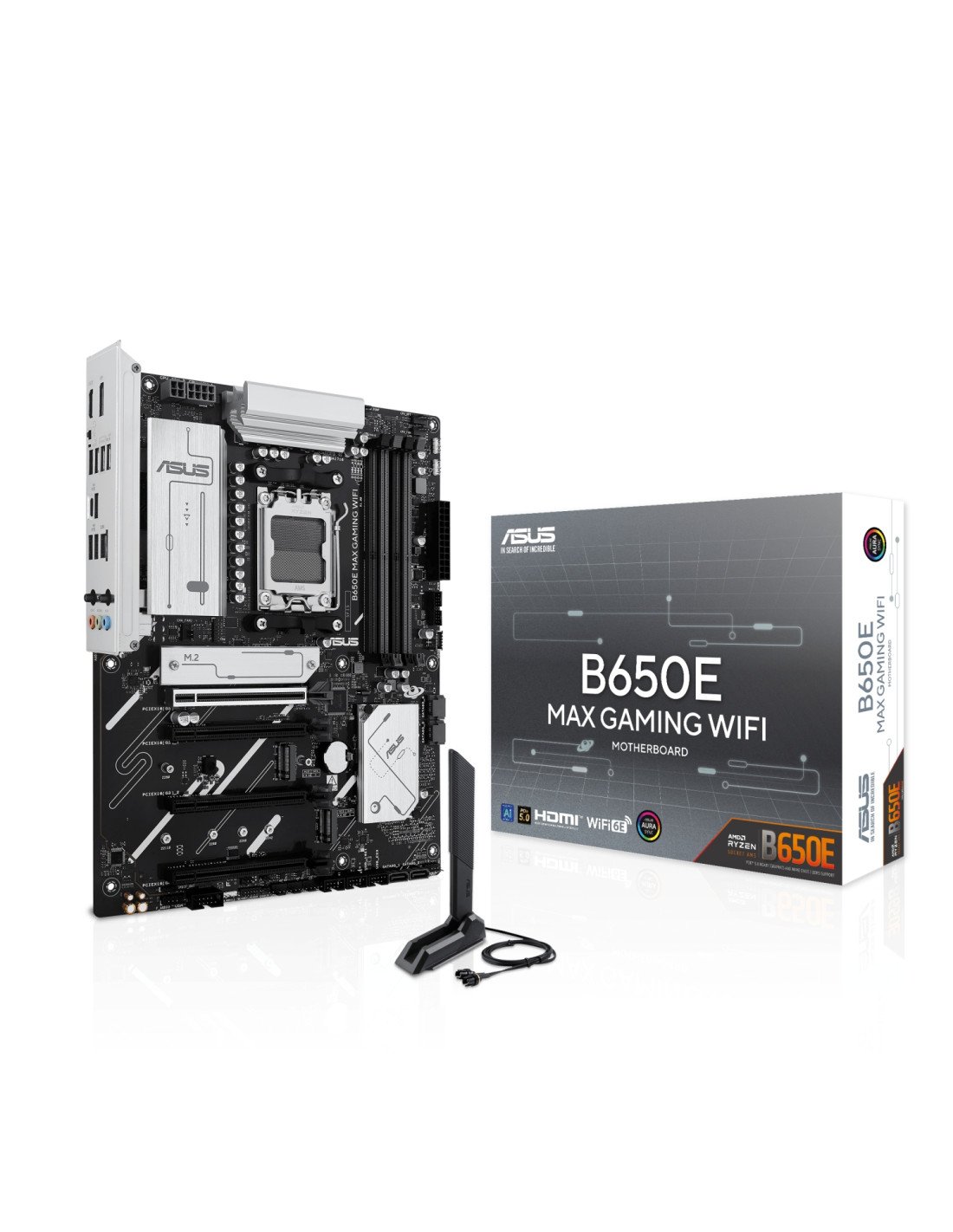 ASUS B650E MAX GAMING WIFI AMD B650 Zócalo AM5 ATX