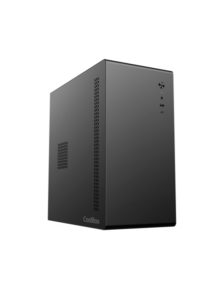 CoolBox CAJA MATX M640C USB-C 3.2 GEN1 FULLMETAL SIN FTE + 1 VENT.