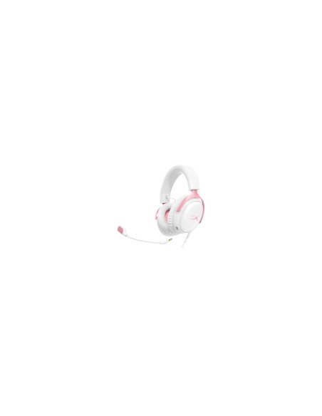 HyperX Cloud III - Auriculares gaming (blancos/rosas)