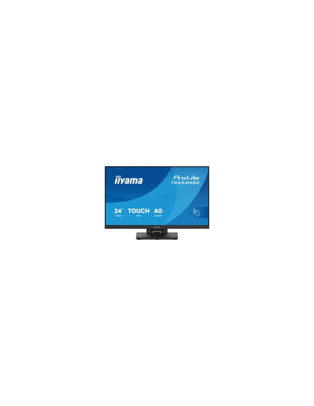 iiyama ProLite T2454MSC-B3AG pantalla para PC 60,5 cm (23.8") 1920 x 1080 Pixeles Full HD LED Pantalla táctil Multi-usuario Negr