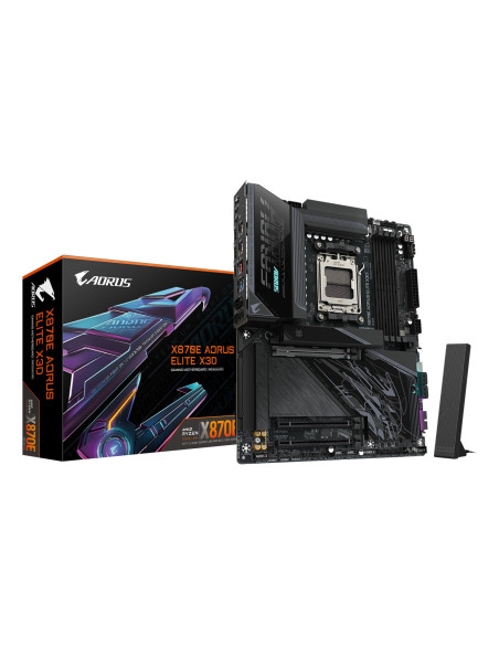 GIGABYTE X870E AORUS ELITE X3D Placa Base – Compatible con