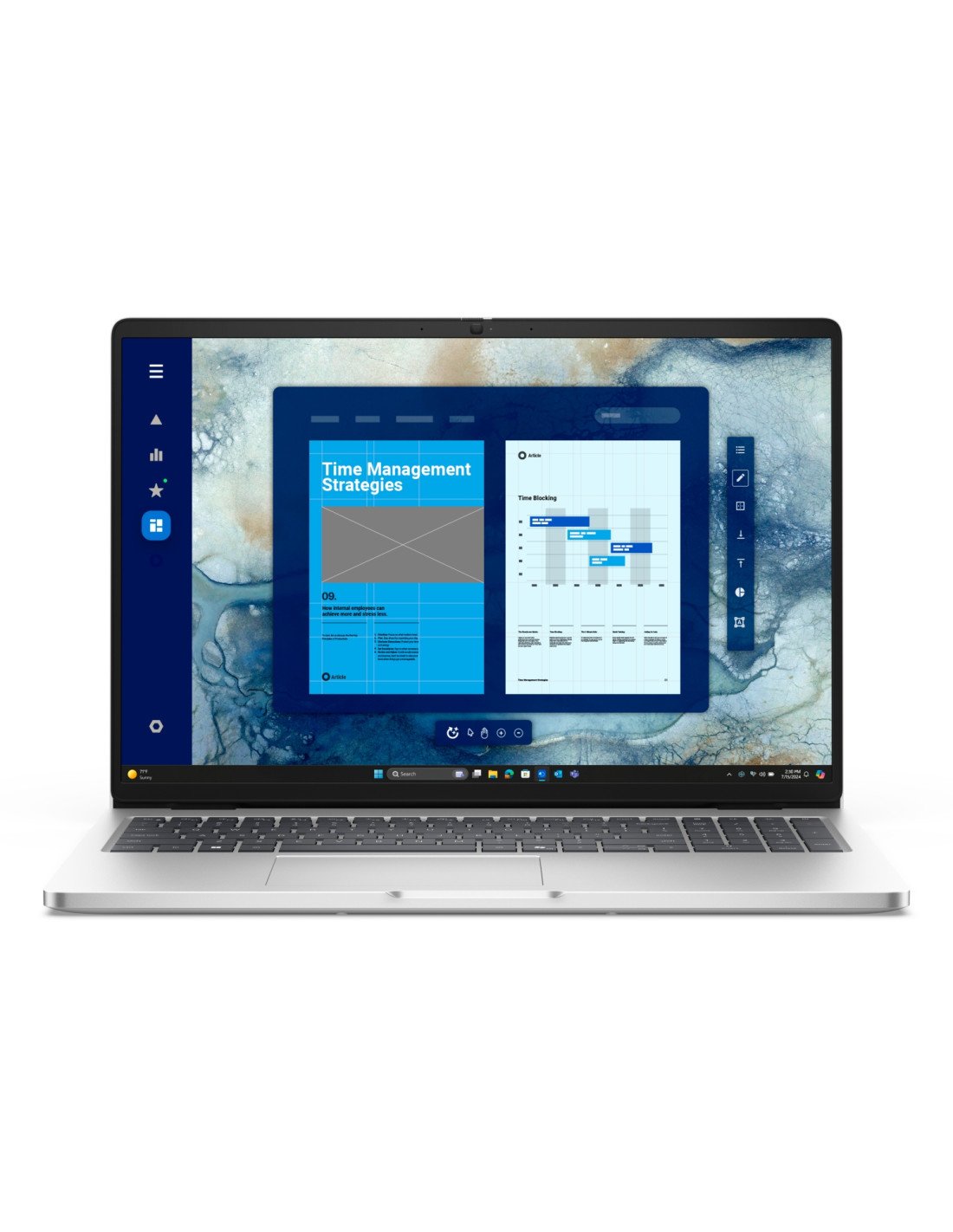 DELL Pro 16 PC16250 Intel Core Ultra 5 235U Portátil 40,6 cm (16") Full HD+ 16 GB DDR5-SDRAM 512 GB SSD Wi-Fi 6E (802.11ax) Wind