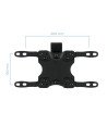 SOPORTE TV MONITOR TOOQ 13-42 GIRATORIO/INCLINABLE 20KG MAX