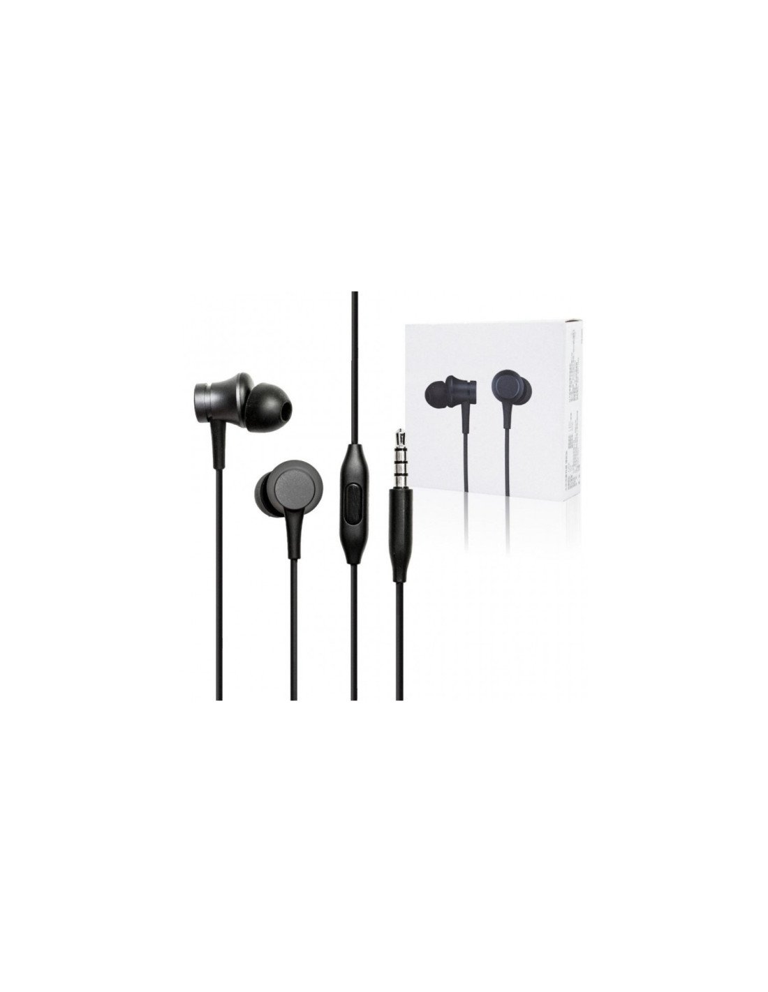 AURICULARES BOTON XIAOMI MI IN-EAR HEADPHONE BASIC NEGRO ZBW4354TY