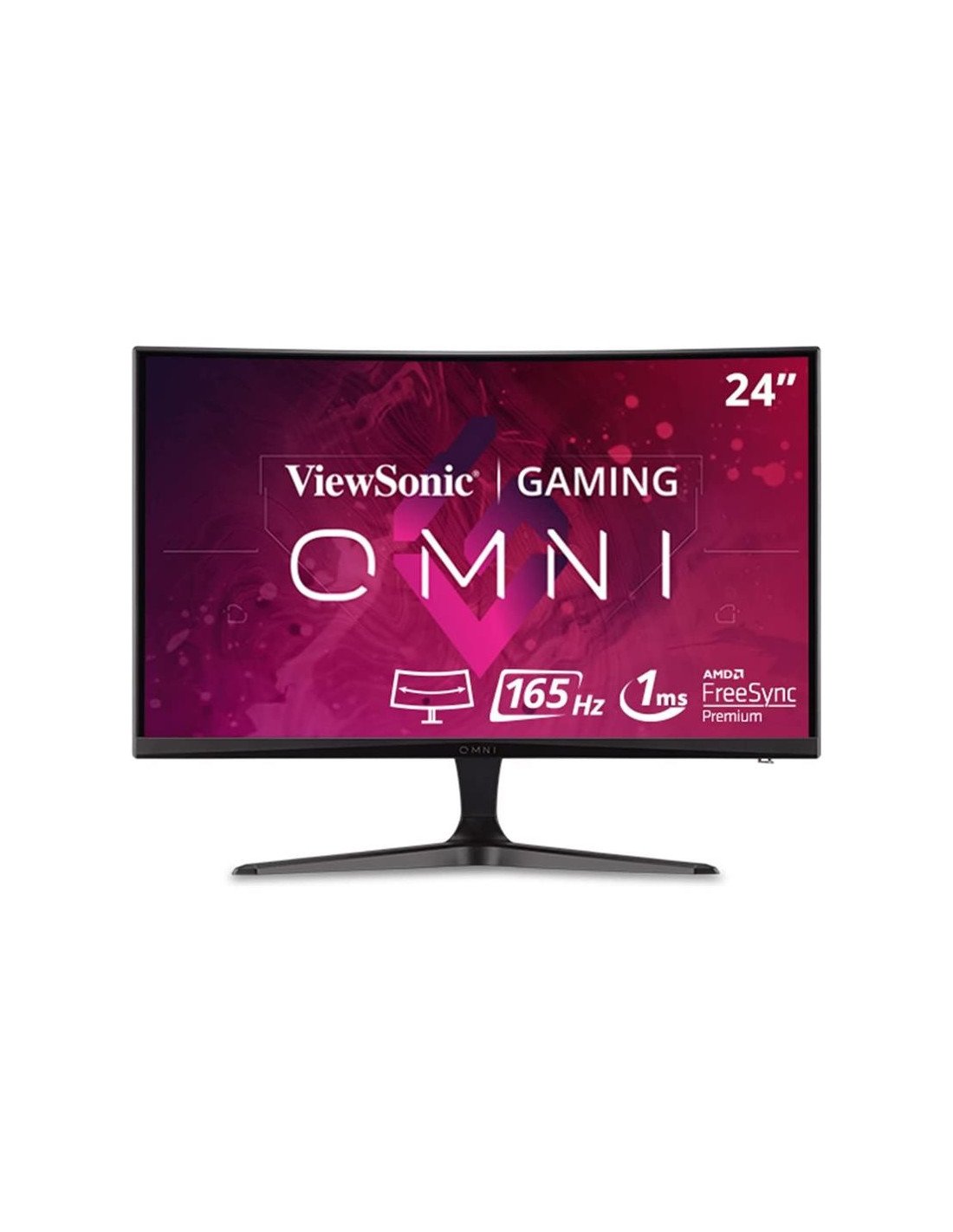MONITOR VIEWSONIC 24 CURVO LED FHD HDMI DP 165Hz 3YR GARANTIA