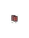 FUNDA TABLET SUBBLIM UNIVERSAL TRENDY ENGLAND PARA TABLET HASTA 10.1P ROTACION 360 EXTERIOR SIMIL PIEL INTERIOR ATERCIOPELADO CI