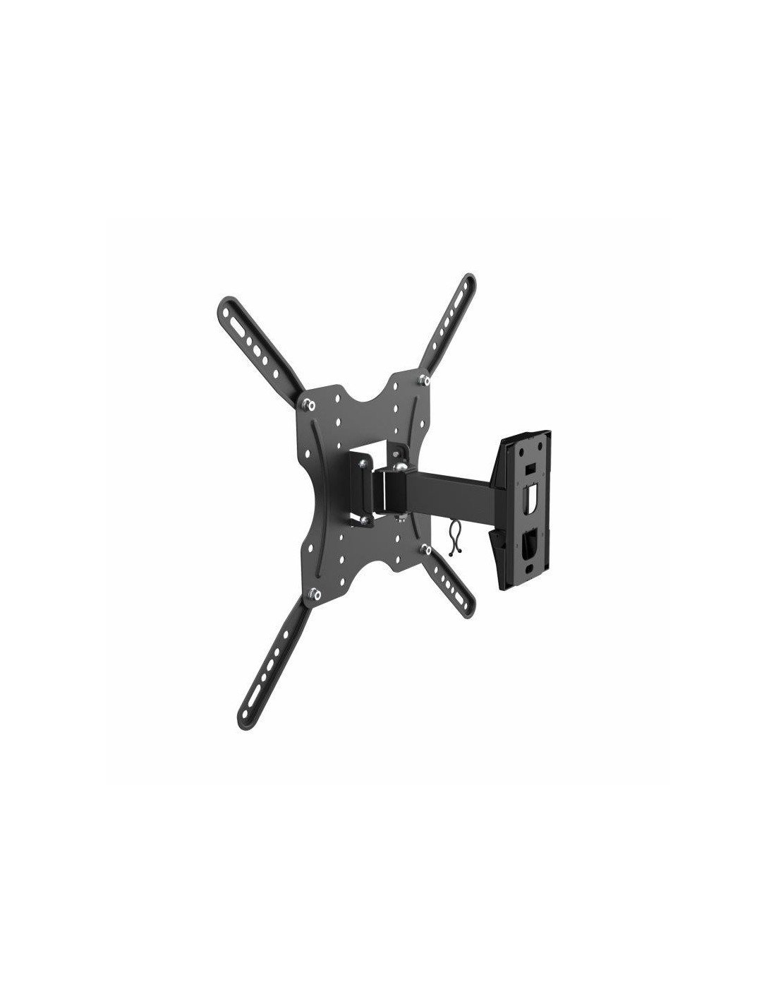 SOPORTE PARED TV MONITOR AISENS INCLINABLE GIRATORIO 32-55 30KG BLACK