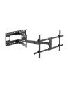 SOPORTE PARED TV/MONITOR AISENS 43-80 50KG GIRATORIO INCLINABLE BLACK