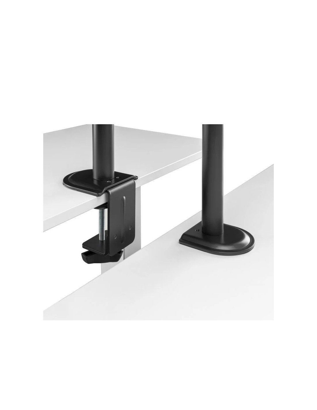 SOPORTE DE MESA MONITOR/NOTEBOOK AISENS REG.ALTURA GIR. INCL. 17-32 9KG BLACK
