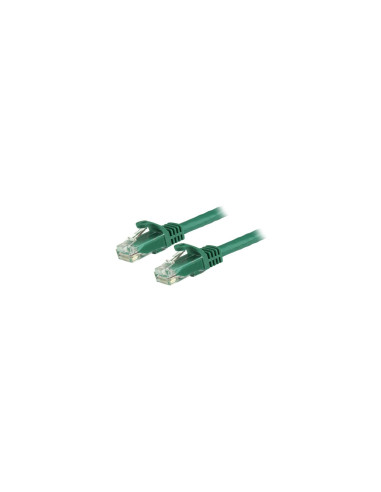 StarTech.com Cable de 3m Verde de Red Gigabit Cat6 Ethernet RJ45 sin Enganche - Snagless - N6PATC3MGN