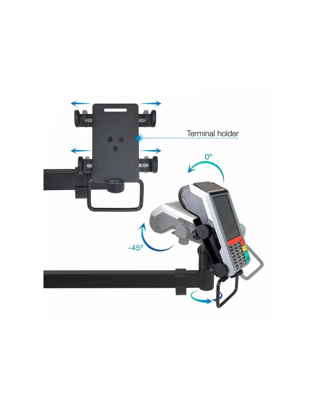 SOPORTE DE MESA AVPOS 4-1 PARA TPV/MONITOR/IMPRESORA/DATAFONO