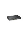 ZYXEL GS1900-24EP Gestionado L2 Gigabit Ethernet (10/100/1000) EnergÍ­a sobre Ethernet (PoE) Negro