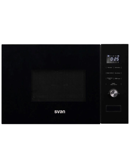 Svan SMWI2800DGN 20L Microondas C/Grill Cristal Negro Dig Integracion Inox