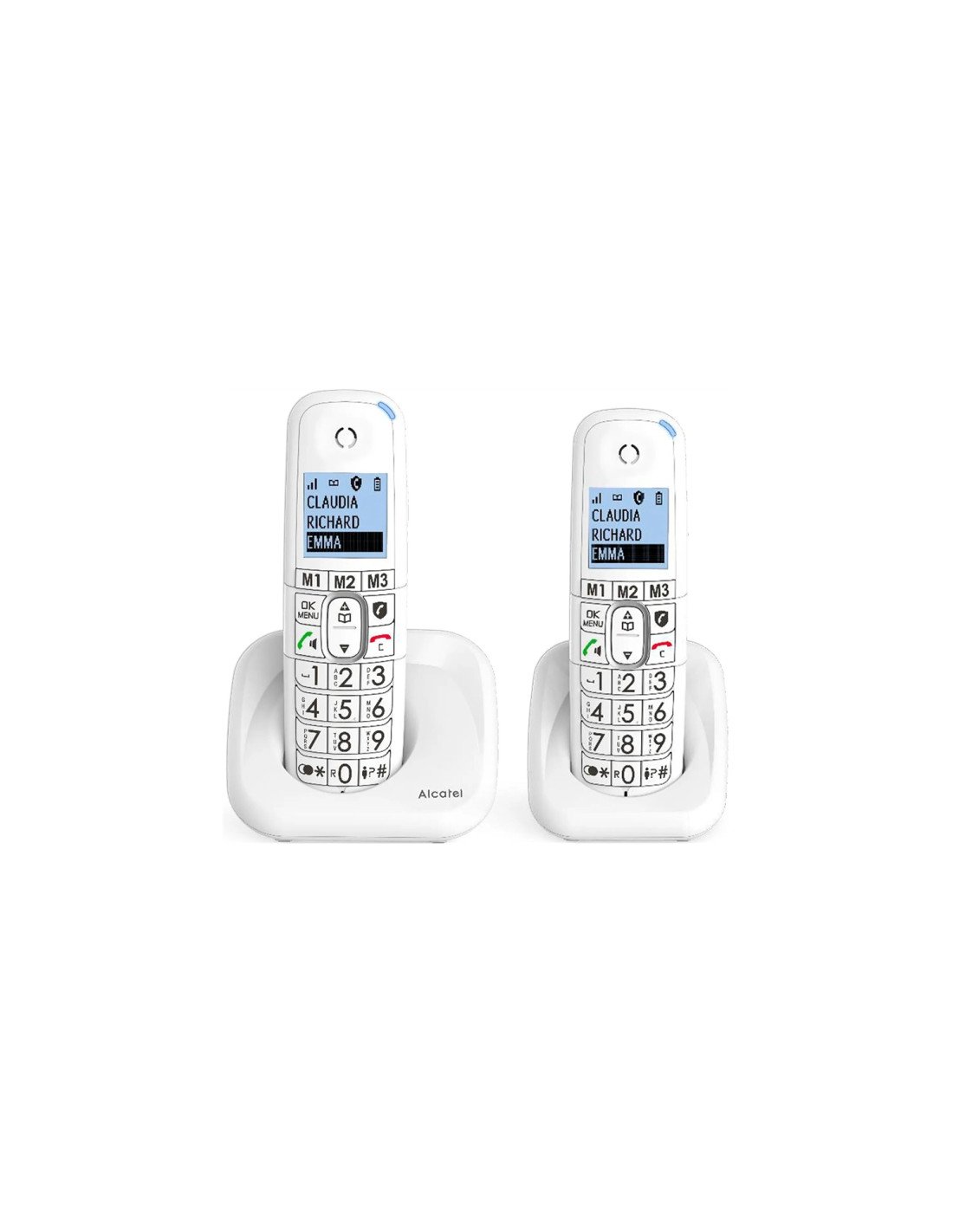 ALCATEL TELEFONO DEC XL785 DUO  WHITE