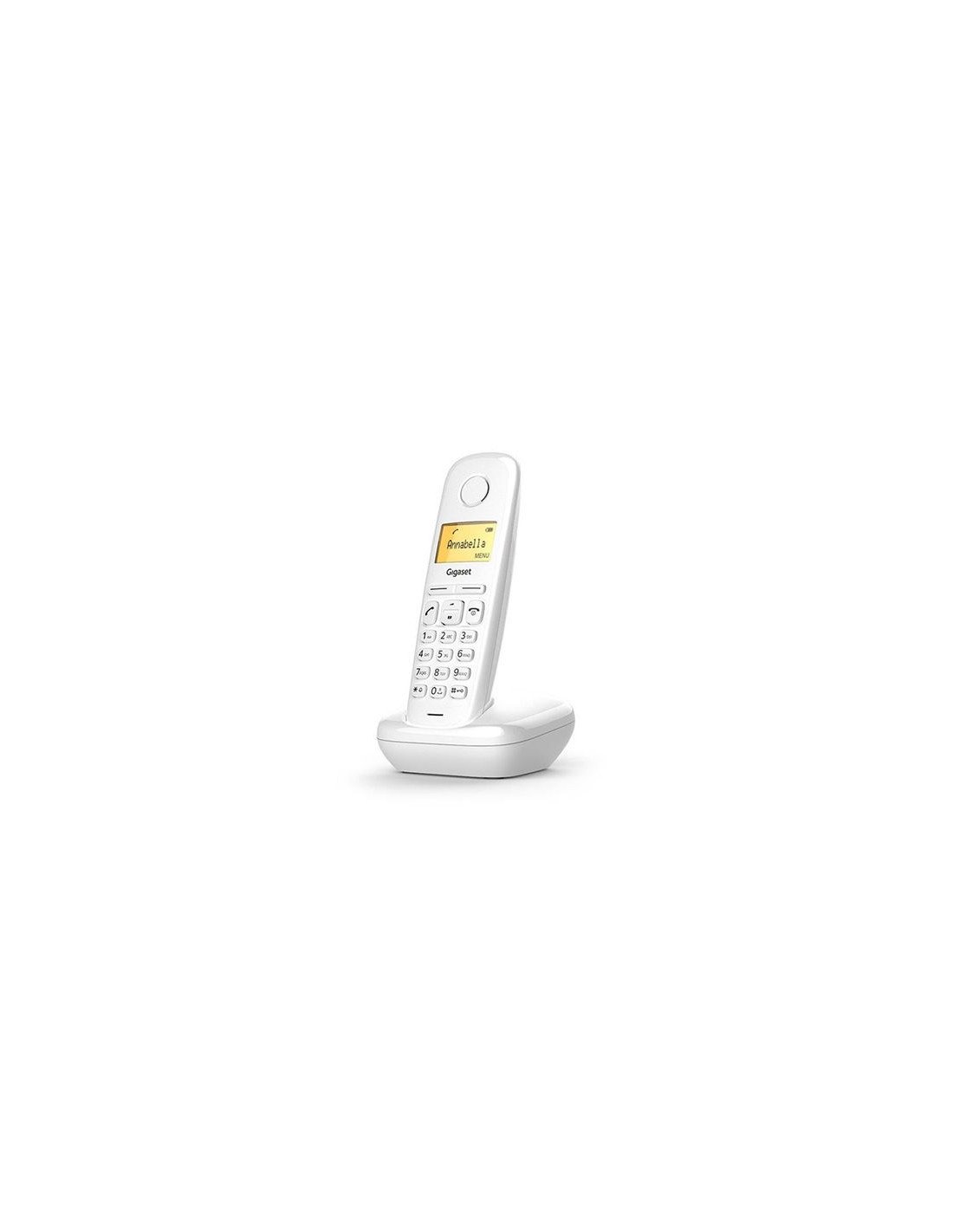 TELÉFONO DECT GIGASET A170 BLANCO | LCD 1.5\" | FUNCION ALARMA