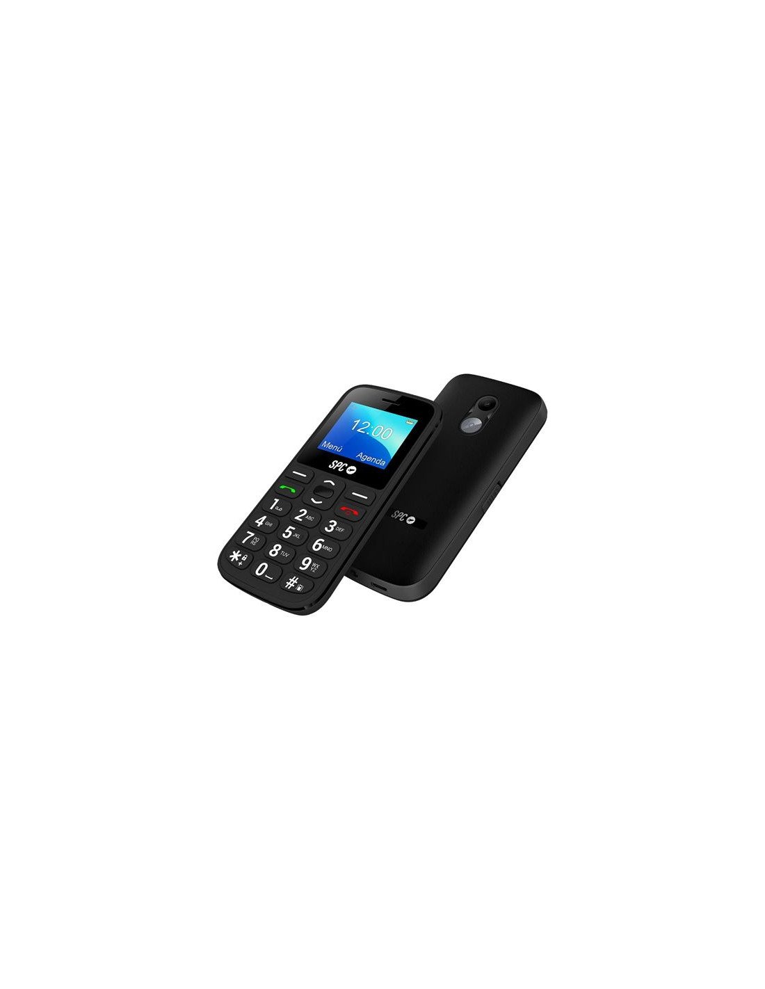 TELEFONO MOVIL PERSONAS MAYORES SPC FORTUNE 2 LTE NEGRO