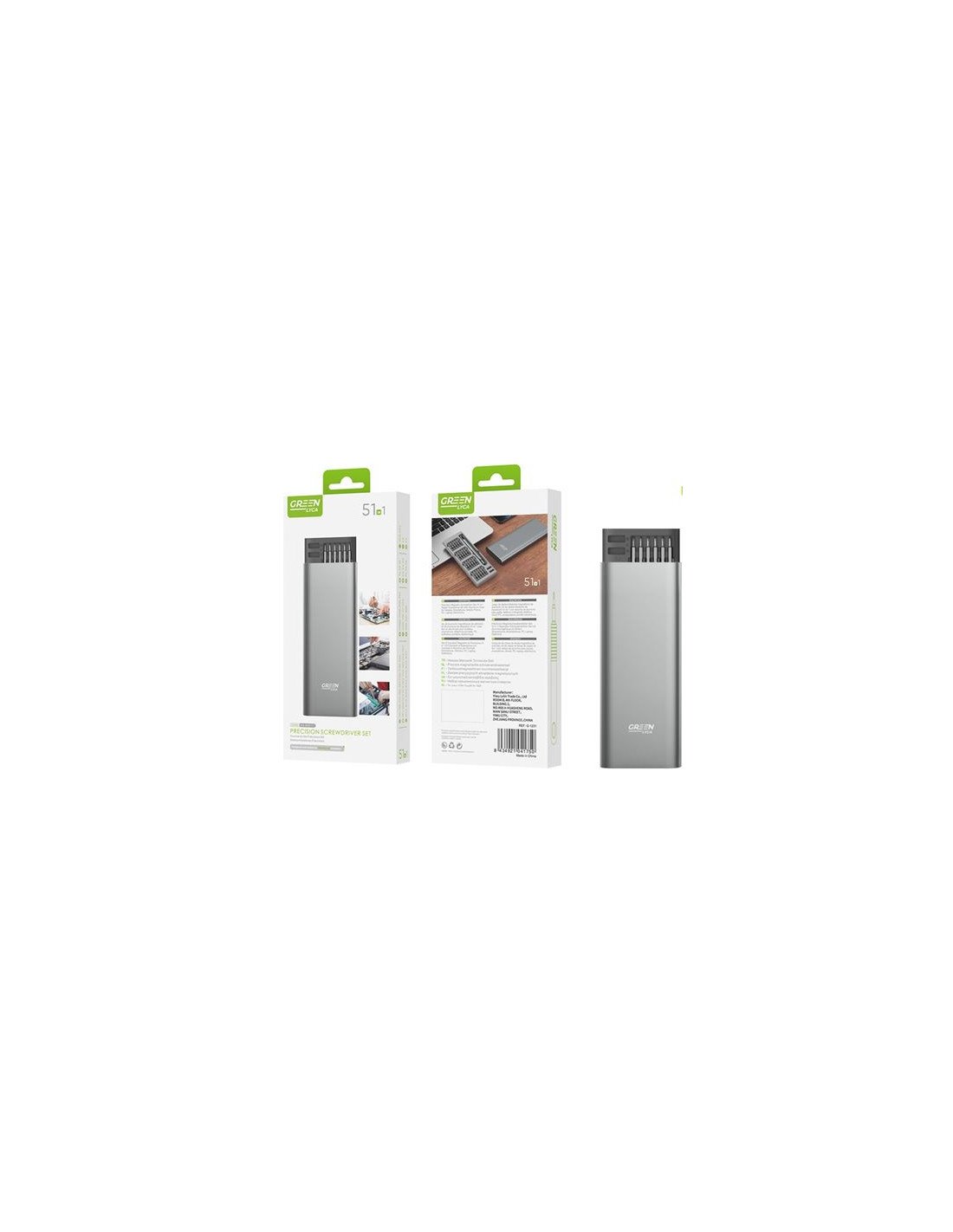 ESTUCHE HERRAMIENTAS 51 EN 1 ALUMINIO GEN-X