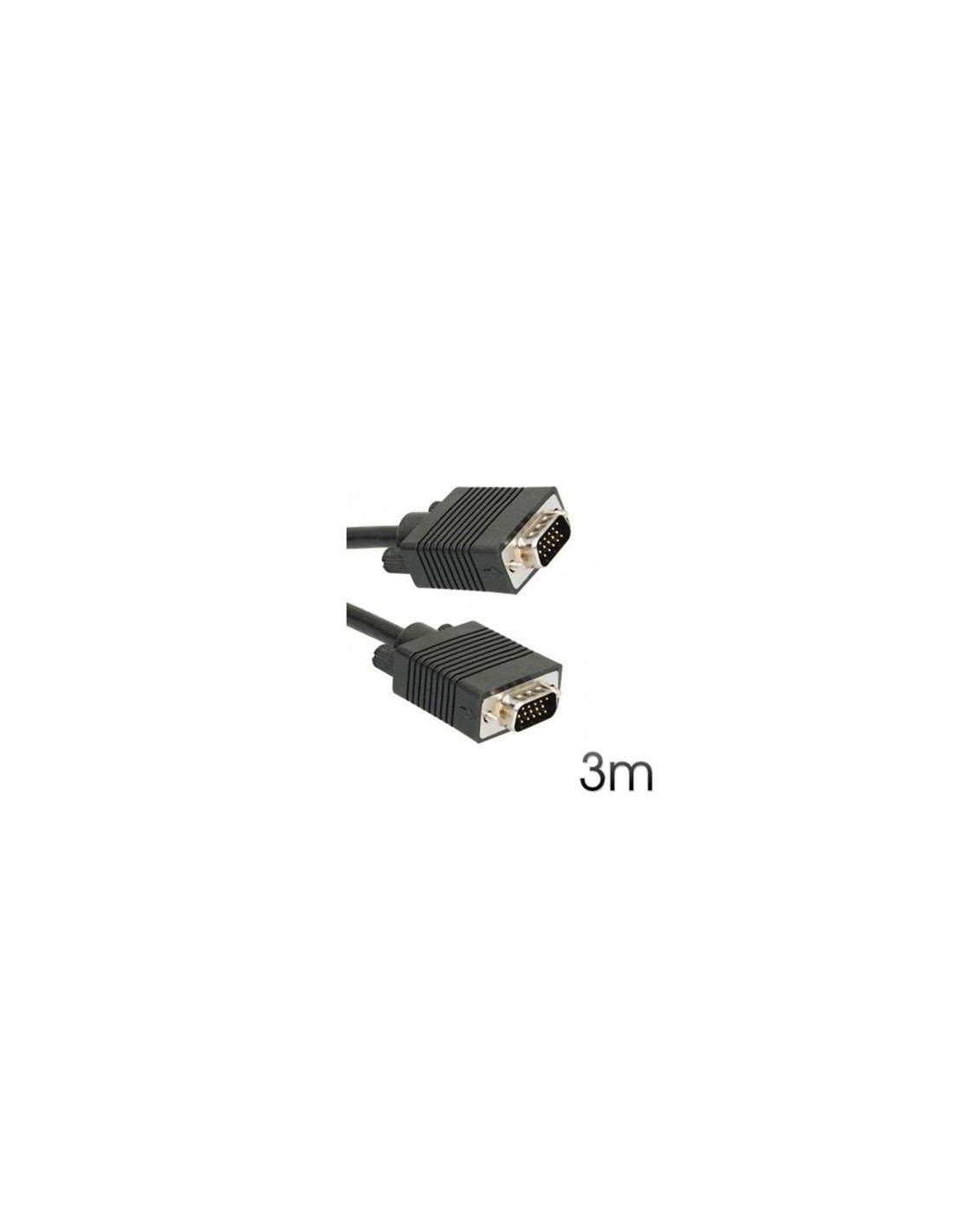 CABLE VGA MACHO-MACHO 3M 15PIN CROMAD