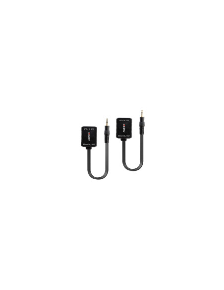Lindy 70450 extensor audio/video Transmisor y receptor de señales AV Negro