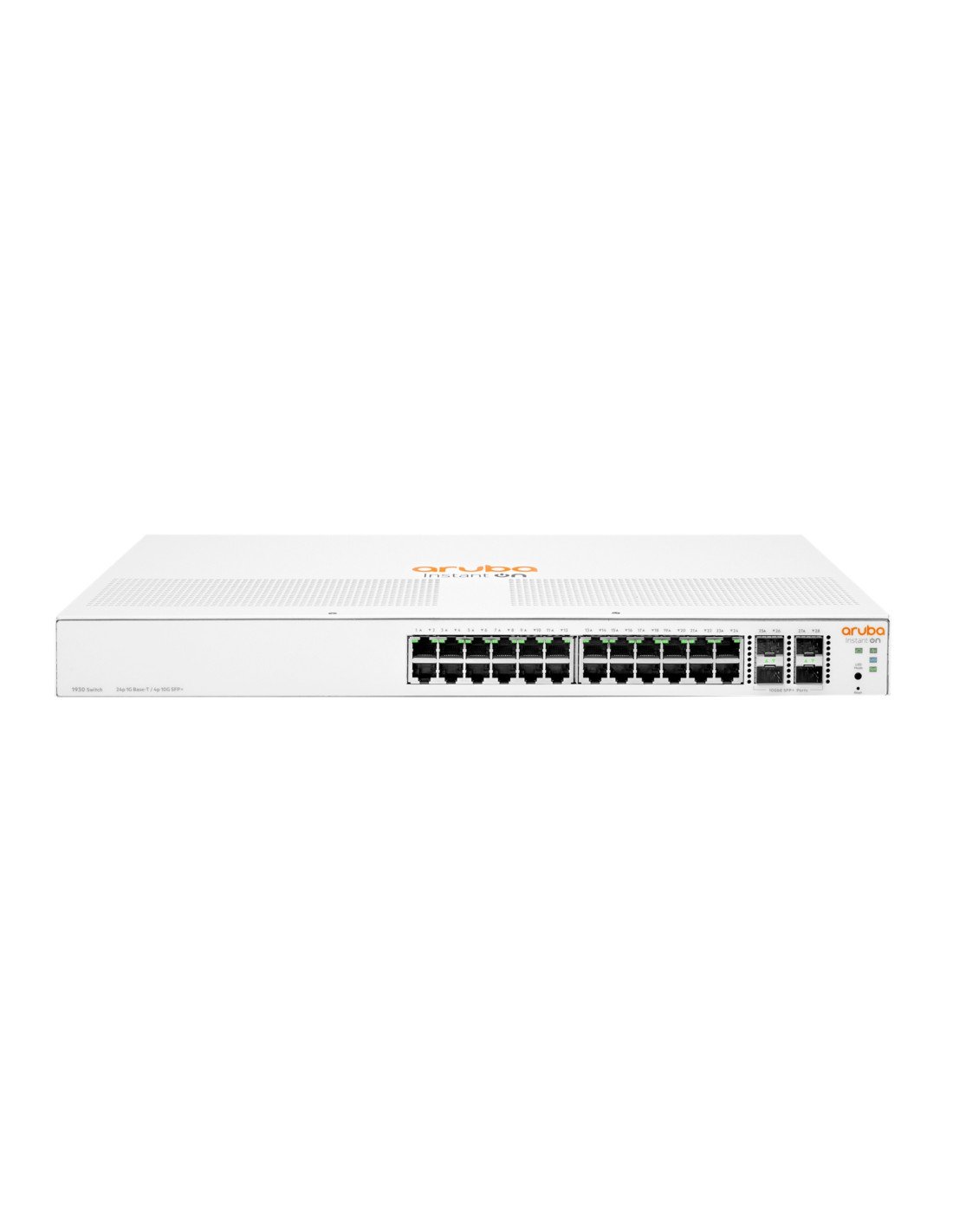 Aruba Instant On 1930 24G Class4 PoE 4SFP/SFP+ 195W Gestionado L2+ Gigabit Ethernet (10/100/1000) EnergÍ­a sobre Ethernet (PoE) 