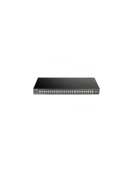 D-Link DGS-1250-52X Gestionado L3 Gigabit Ethernet (10/100/1000) Negro