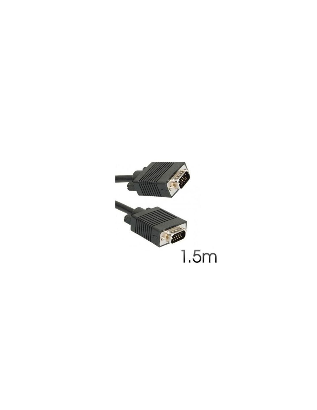 CABLE VGA MACHO-MACHO 1.5M 15PIN CROMAD