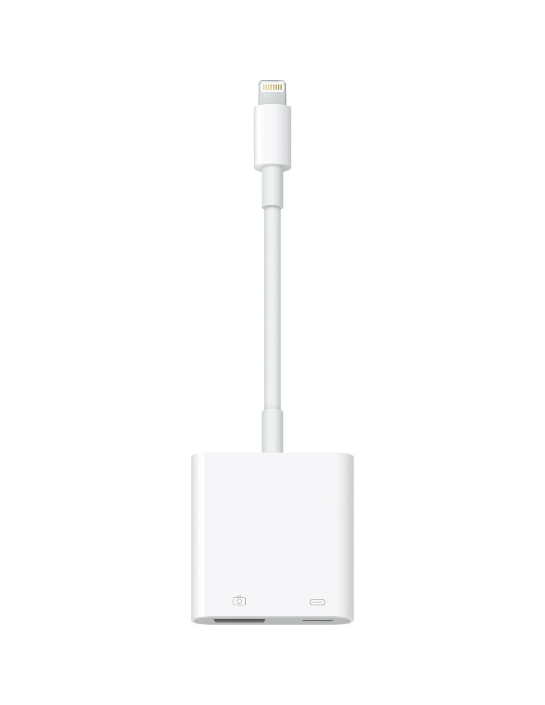 Apple MX5J3ZM/A hub de interfaz Lightning Blanco
