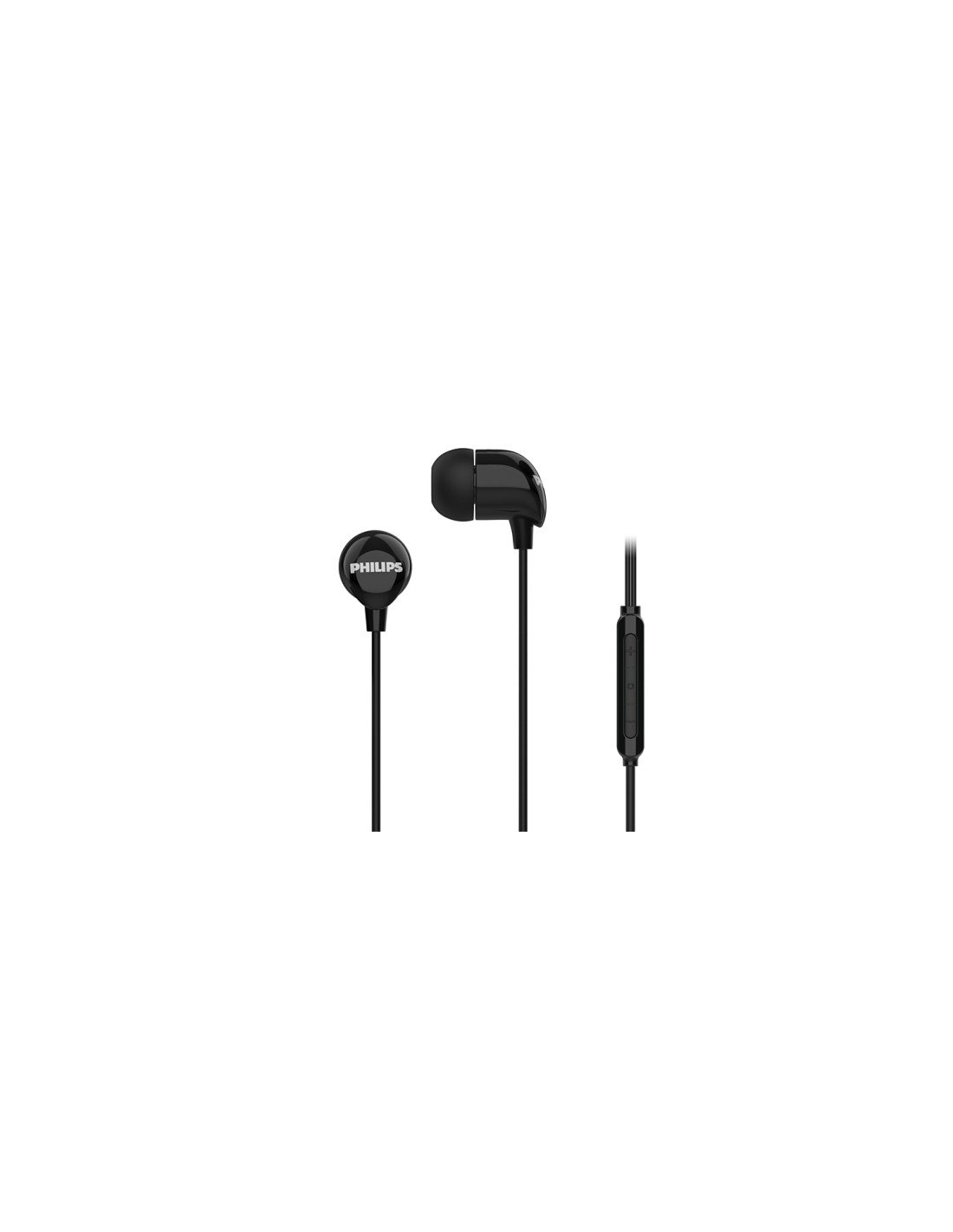 Philips TAE2146BK/00 auricular y casco Auriculares Alámbrico Dentro de oído Llamadas/Música USB Tipo C Negro