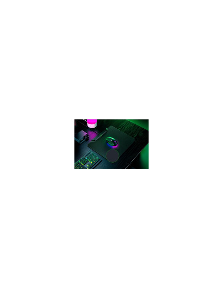 Razer HyperFlux V2 Alfombrilla de ratón para juegos Negro
