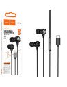 Hoco M116 Auricular con Micrófono y Conexión USB-C Negro