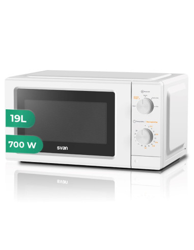 Svan SMW19700 Microondas 19L 700W Blanco