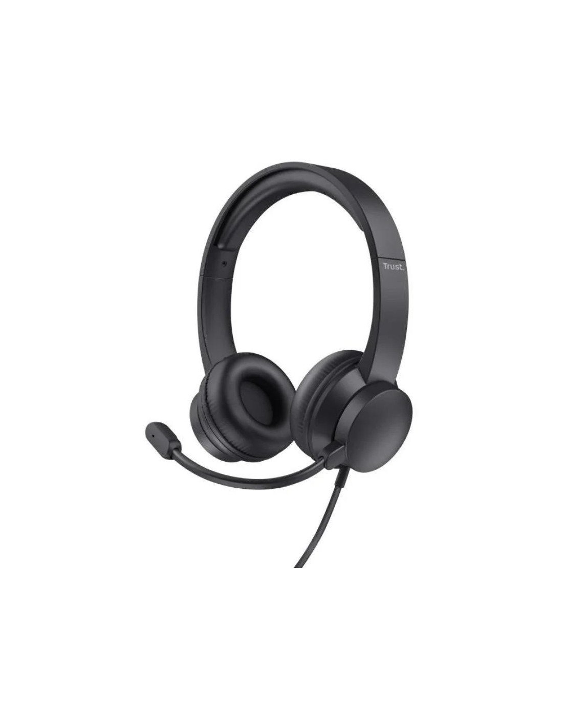 AURICULARES + MICROFONO TRUST HS-150 HEADSET 3.5MM BLACK