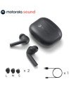 AURICULARES MOTOROLA MOTO BUDS 065 IN EAR ANC BLUETOOTH 5.3 BLACK