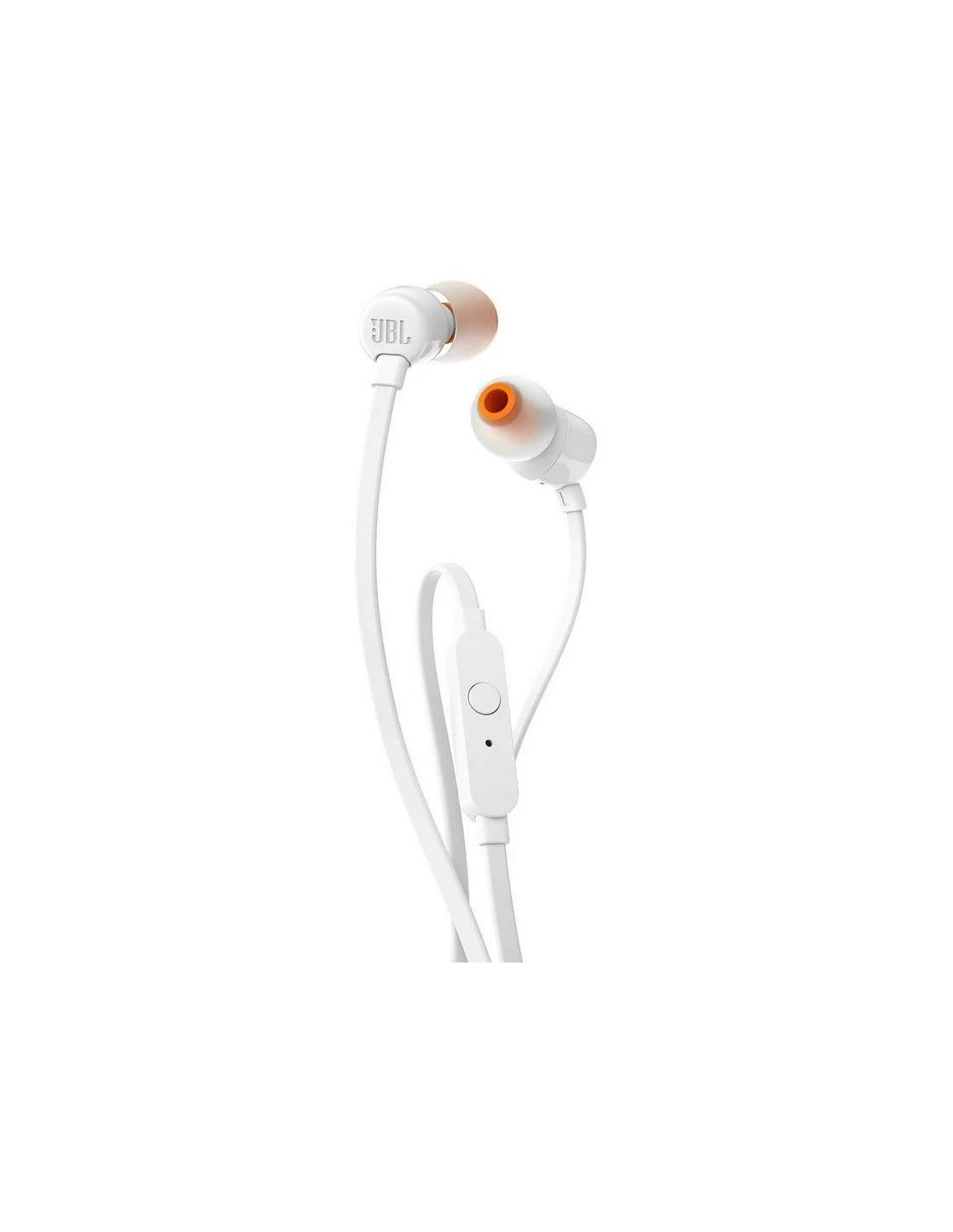 AURICULARES + MICROFONO JBL TUNE 110 IN EAR AUX WHITE
