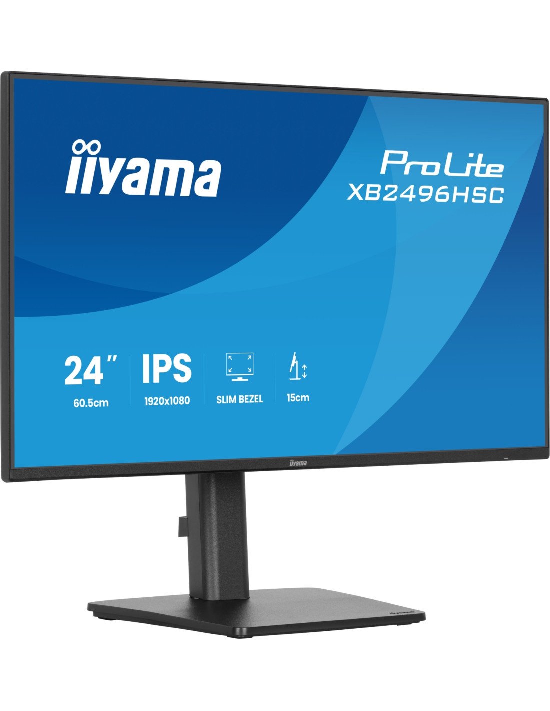 iiyama ProLite XB2496HSC-B1 pantalla para PC 61 cm (24") 1920 x 1080 Pixeles Full HD LED Negro
