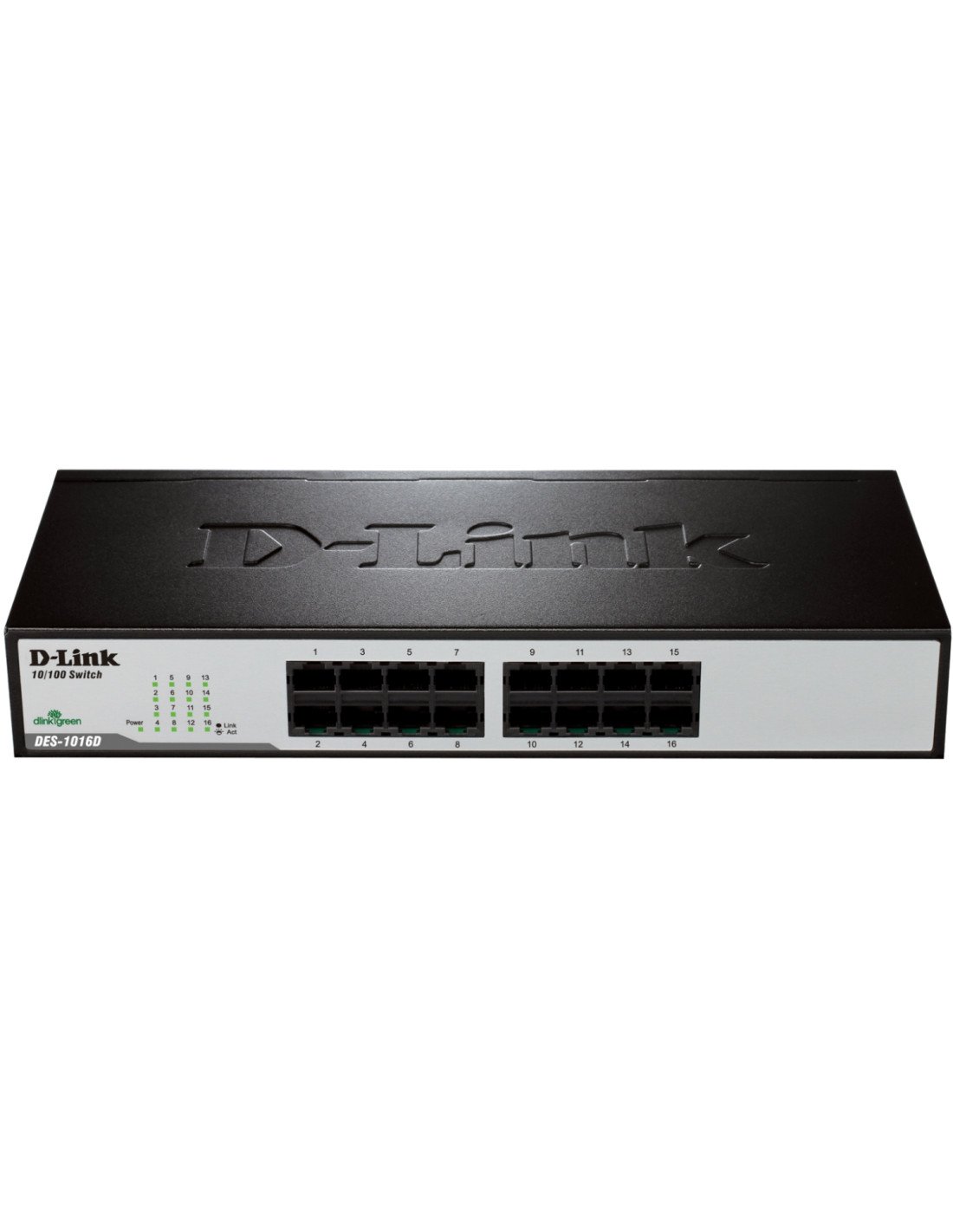 SWITCH D-LINK 16PTOS 10/100 DES-1016D