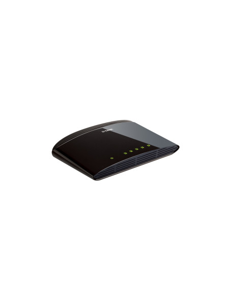 D-Link DES-1005D No administrado Fast Ethernet (10/100) Negro
