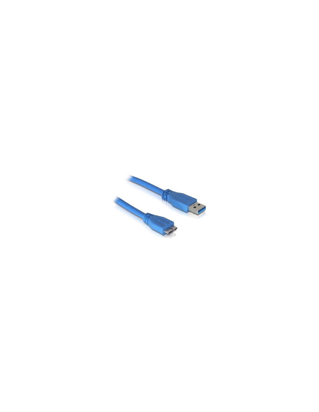 CABLE USB A M A MICRO USB B M 1 MT 3.0 NANOCABLE 10.01.1101-BL