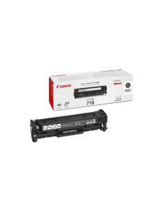 Canon CRG-718 Bk cartucho de tóner 1 pieza(s) Original Negro