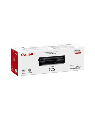 Canon 725 cartucho de tóner 1 pieza(s) Original Negro