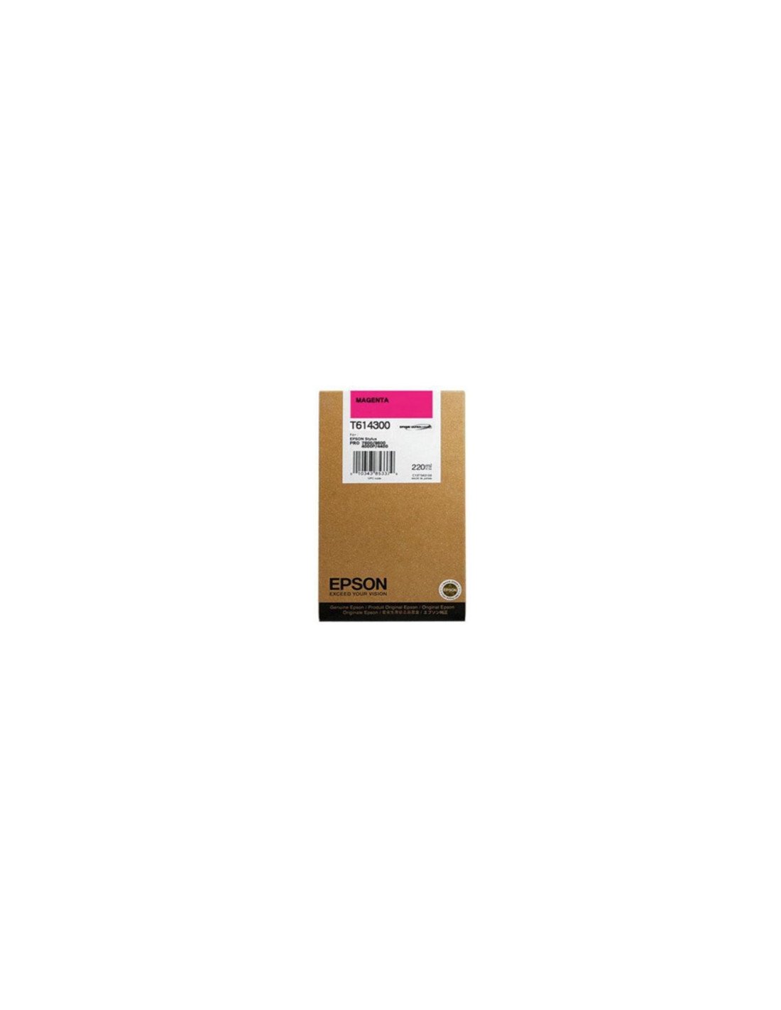CARTUCHO EPSON T6143 MAGENTA C13T614300