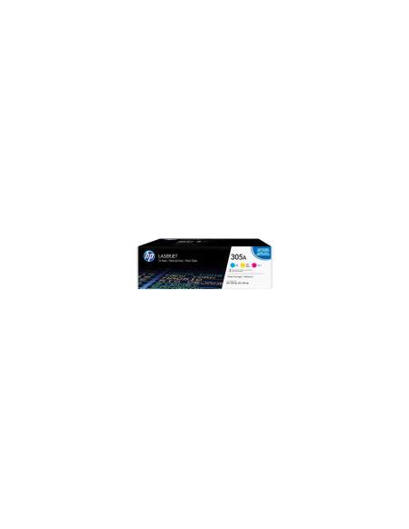 HP Pack de ahorro de 3 cartuchos de tóner original LaserJet 305A