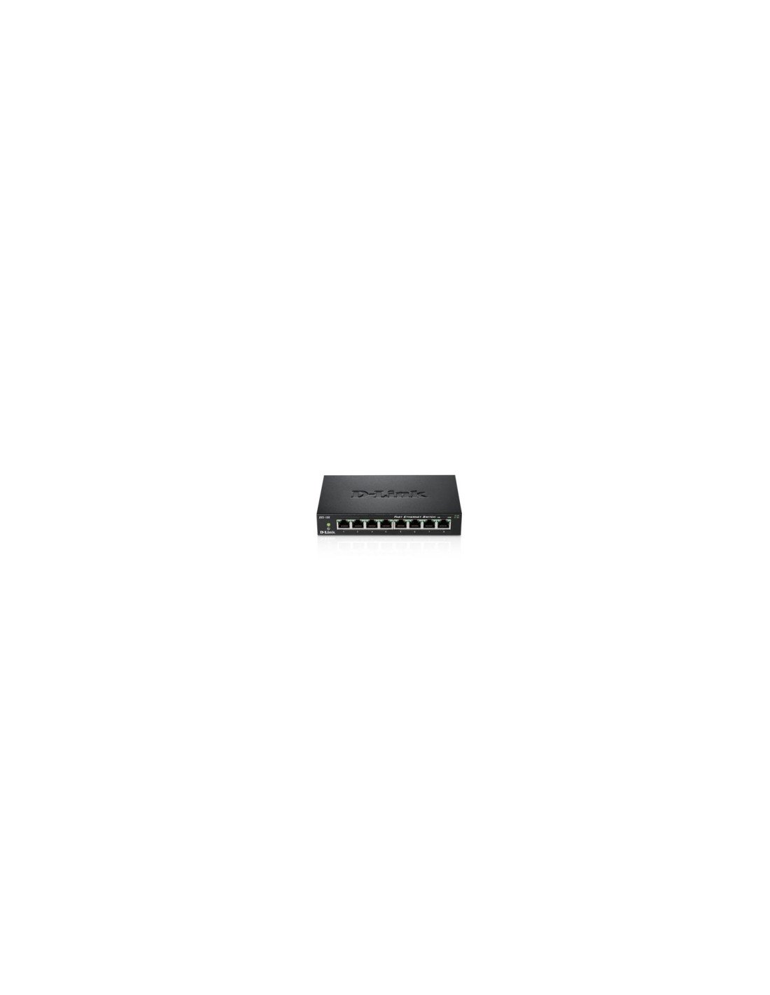 SWITCH D-LINK DES-108 8 PUERTOS 10/100 DES-108