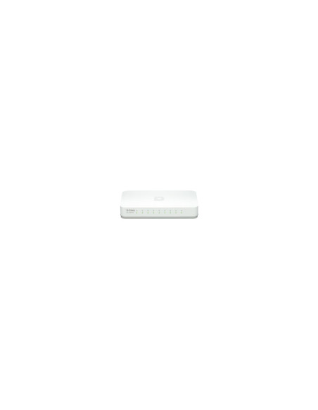 D-Link GO-SW-8E/E switch No administrado Fast Ethernet (10/100) Blanco