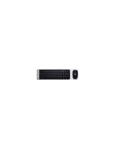 LOGITECH MK220 TECLADO Y RATON EN INGLES WIRELESS NEGRO 920-003161