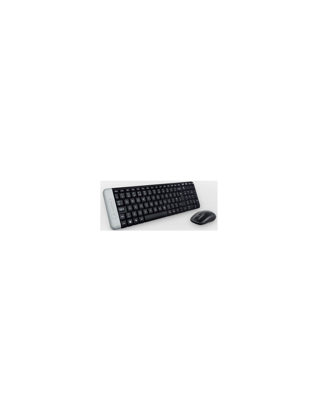 LOGITECH MK220 TECLADO Y RATON EN INGLES WIRELESS NEGRO 920-003161