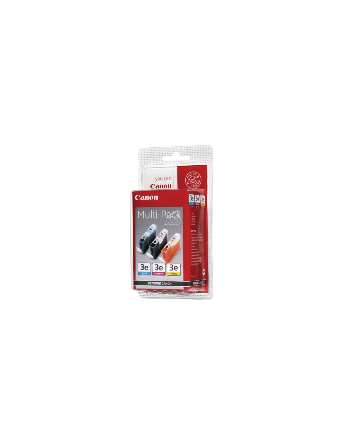 CARTUCHO CANON BCI-3E TRICOLOR MULTIPACK 4480A265