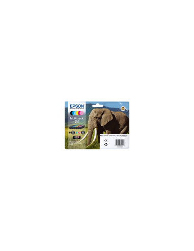 Epson Elephant Multipack 6-colours 24 Claria Photo HD Ink